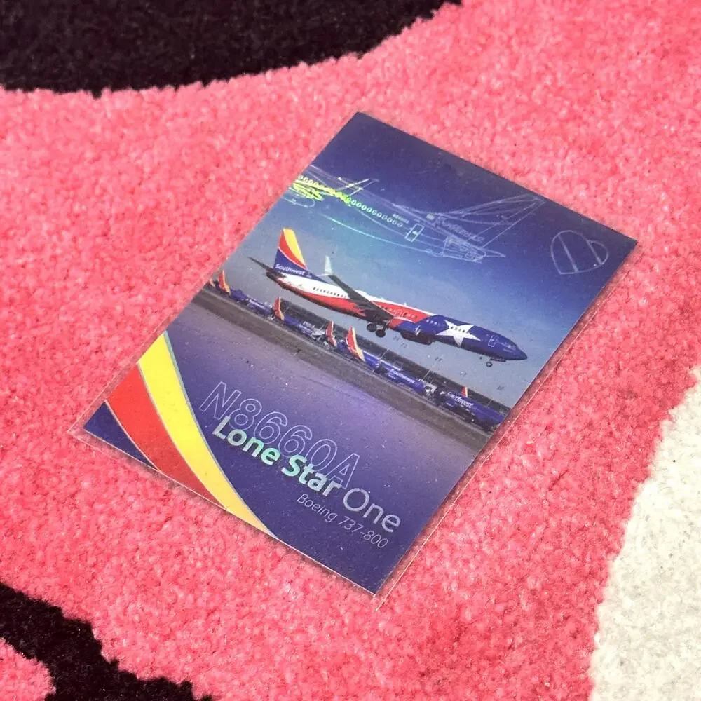 Southwest Trading Card #5 – Lone Star One Boeing 737-800 – As Pictured